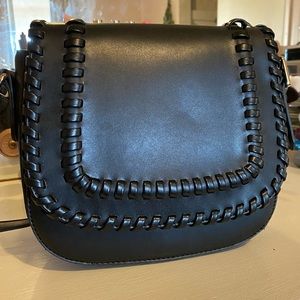 Black Saddle Bag
